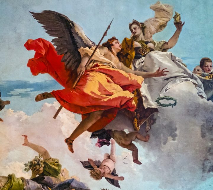 Ca' Rezzonico - Allegory of Nobility and Virtue that slay the Ignorance - Giambattista Tiepolo